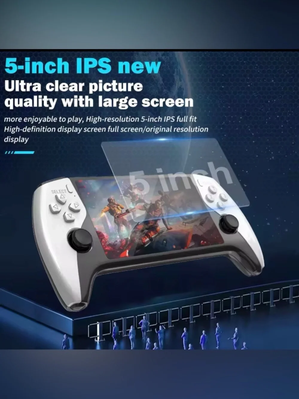 Portable Gaming Console - SF3500- 20,000 Games. NIB